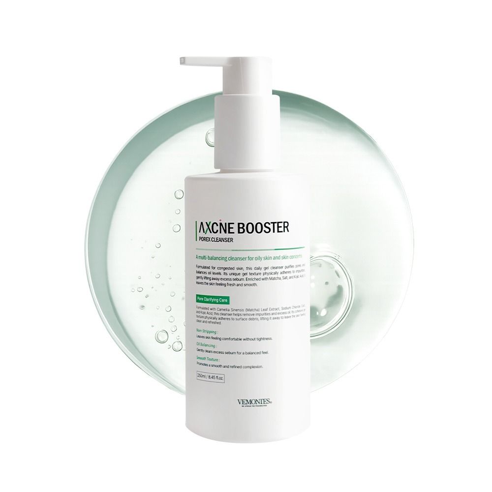 VEMONTES Acne Booster Polex 250ml Web Texture Sticky Cleanser AHA BHA PHA Pore Purifying _ Made in Korea